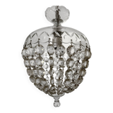 50s crystal hot air balloon ceiling light