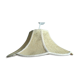 Rattan flower hanging lamp