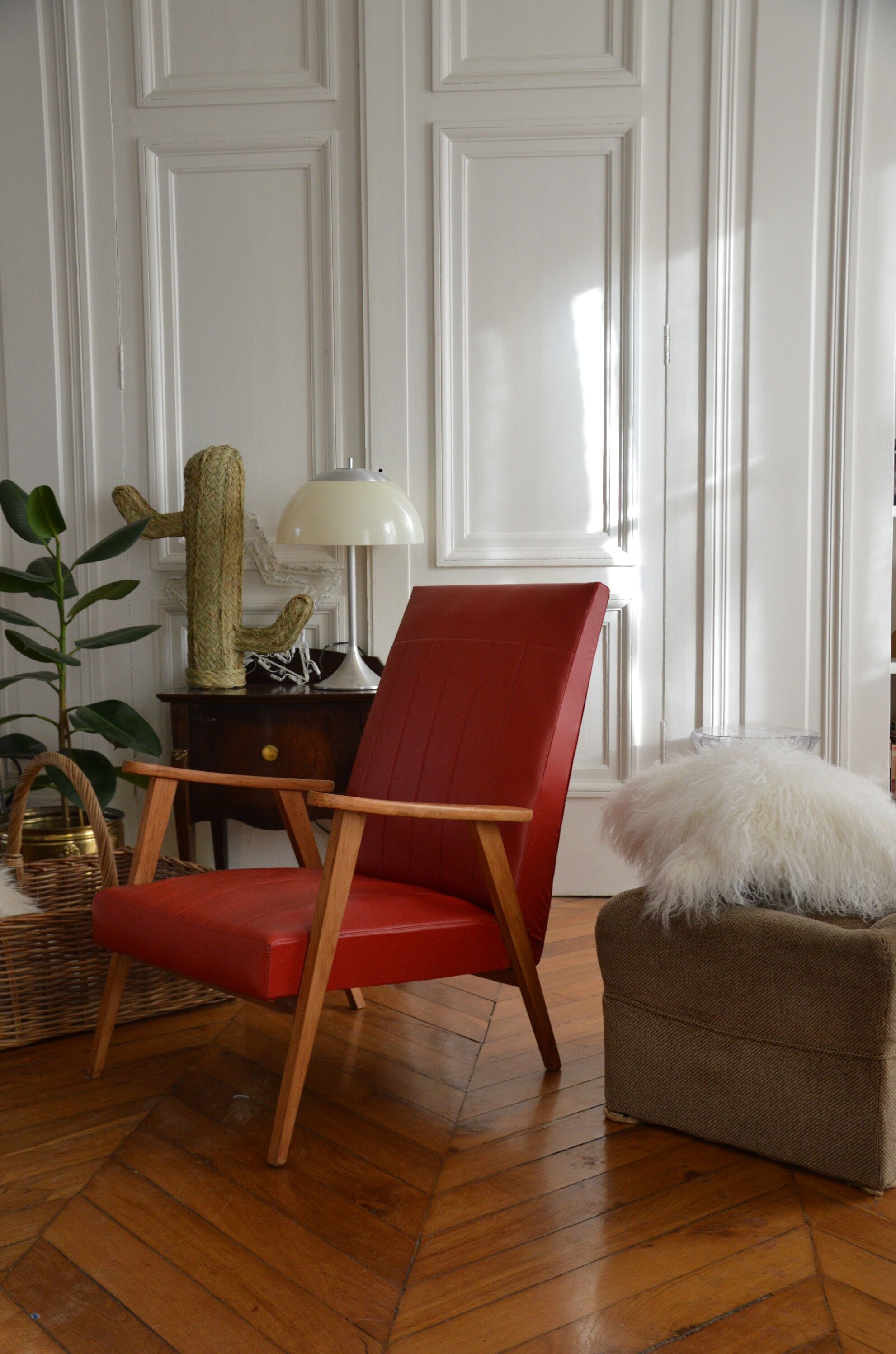 Fauteuil scandinave des années 60