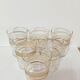Set of 6 granite glasses 12cl