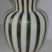 Vase potiche ancienne en céramique 40 cm années 50 signé « PH »