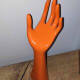 Orange jewelry holder / jewelry hand