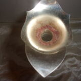 Silver glass and metal ewer