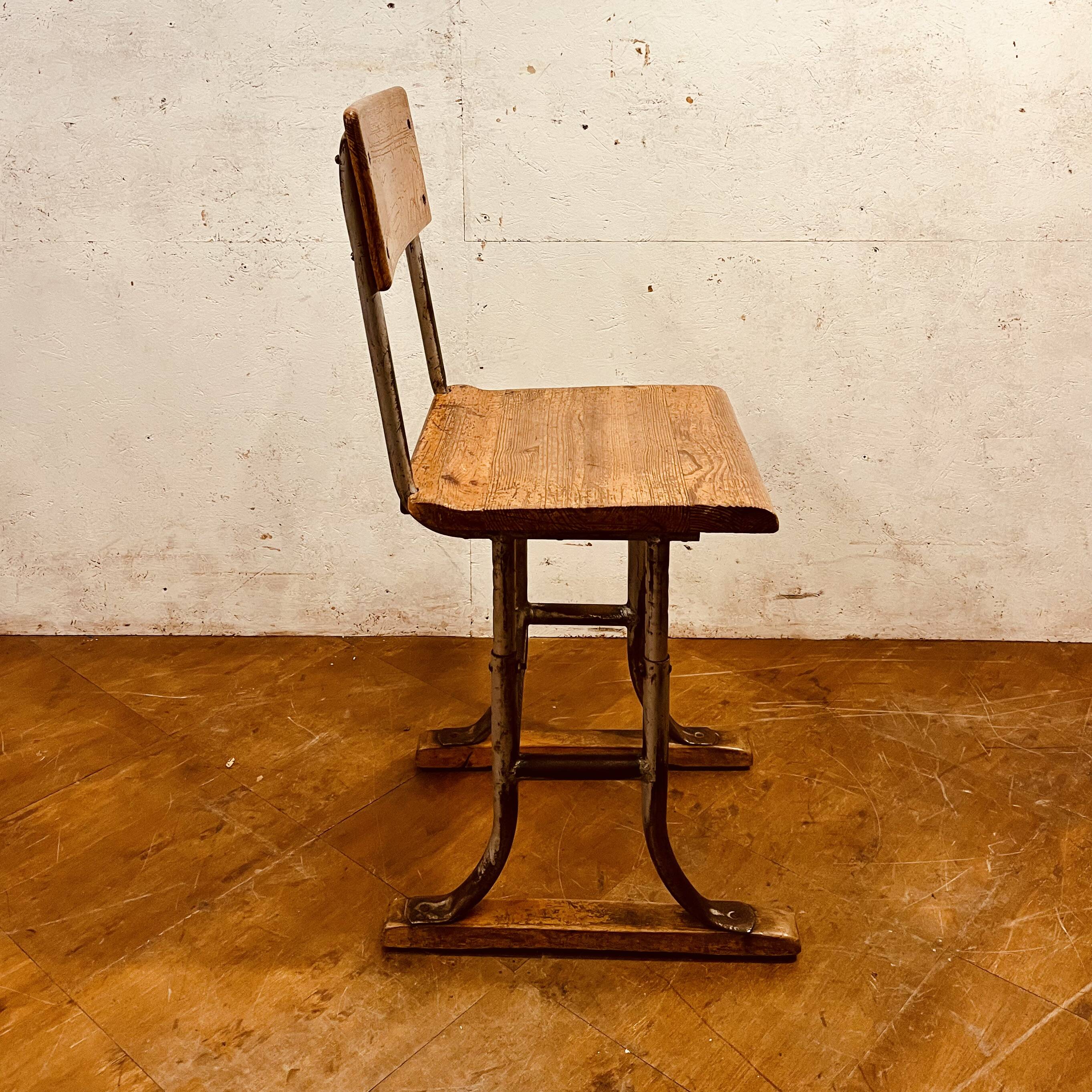 Adjustable workshop chair from the 50s/60s
