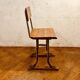 Adjustable workshop chair from the 50s/60s
