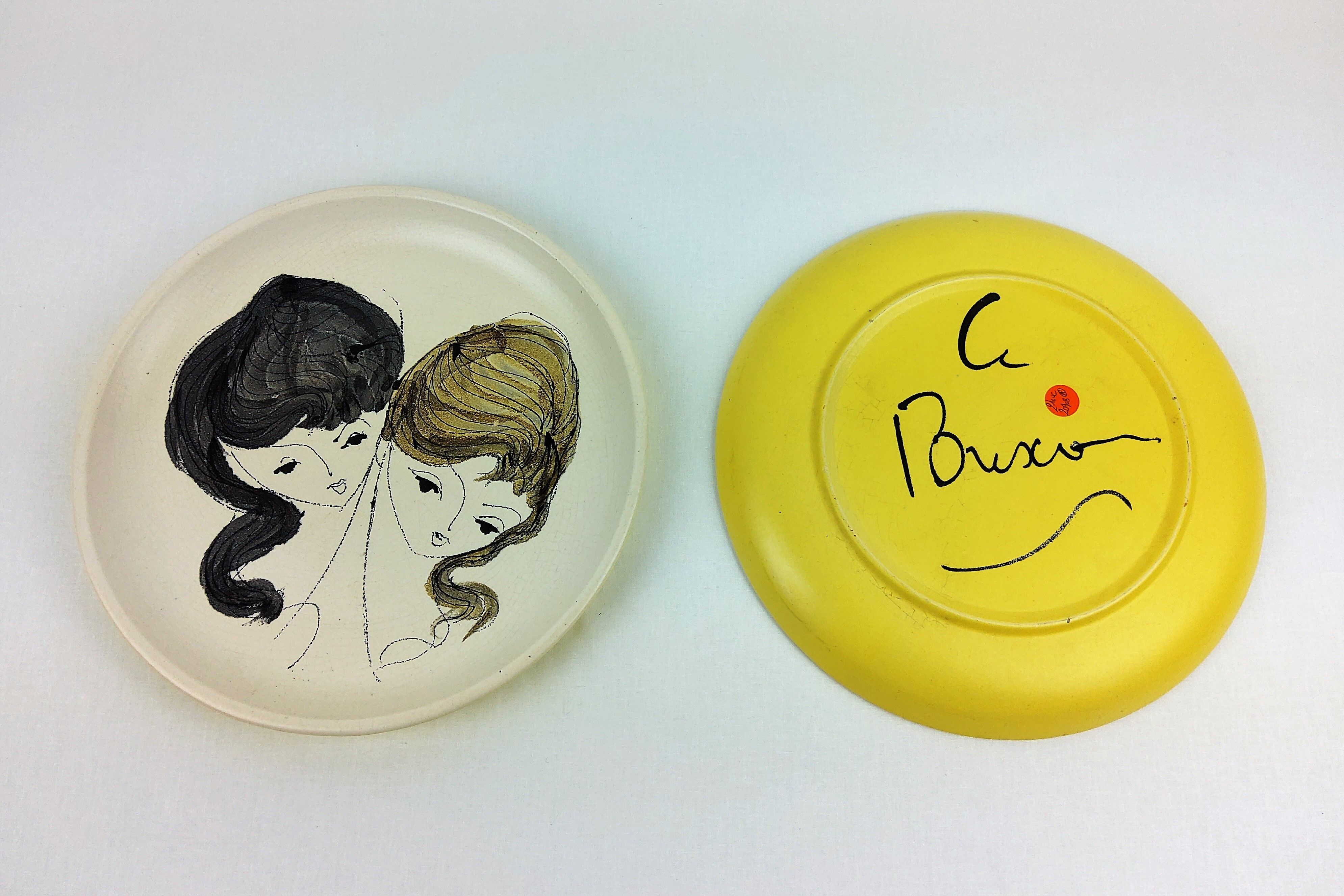 Plates Vallauris Le Brescon 1950