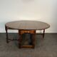 Table de salle à manger à rabats de type Gateleg en chêne XVIIIe siècle