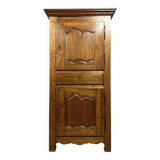 Louis XIV period standing man's cabinet in walnut circa 1700