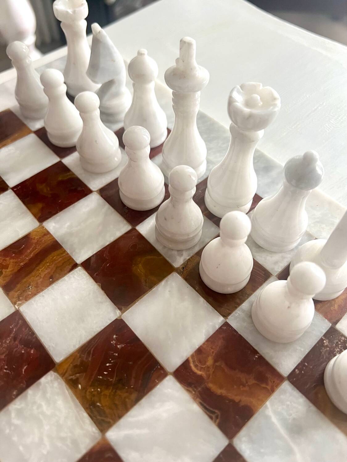 Marble chessboard