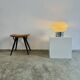 Model 1361 Sculptural Dome Glass Table Lamp By Doria Leuchten, Germany 1970S