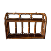 Vintage rattan shelf