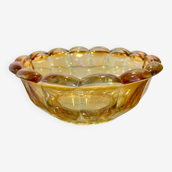 Carnival glass ramekin