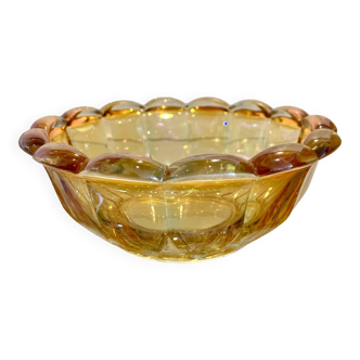 Carnival glass ramekin