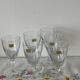 6 stemmed wine glasses flamenco model Luminarc