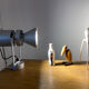 Wall lamp projector the parrot iguzzini vintage design 90s