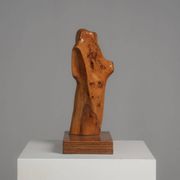 Organic wood sculpture by H. Hinfelaar, Netherlands, 1980s