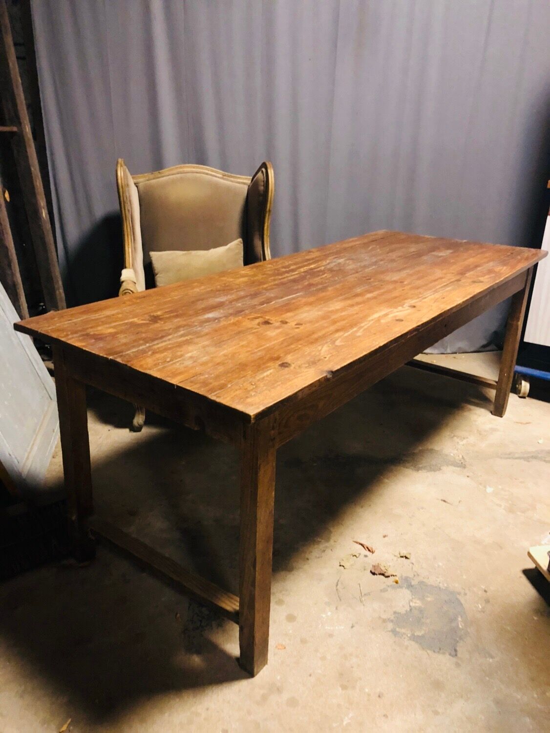 Old farm table