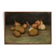 Garlic onions and potatoes Still life by Claude Volkenstein