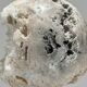 Duo pyrite & quartz cristallin — sculptures minérales sur socles