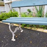 Banc de jardin 2 places en fonte XIXème