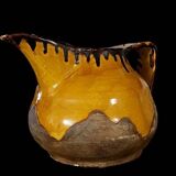 Glazed ceramic pitcher by Zaccagnini, 1930s