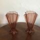 Paire de vases en cristal