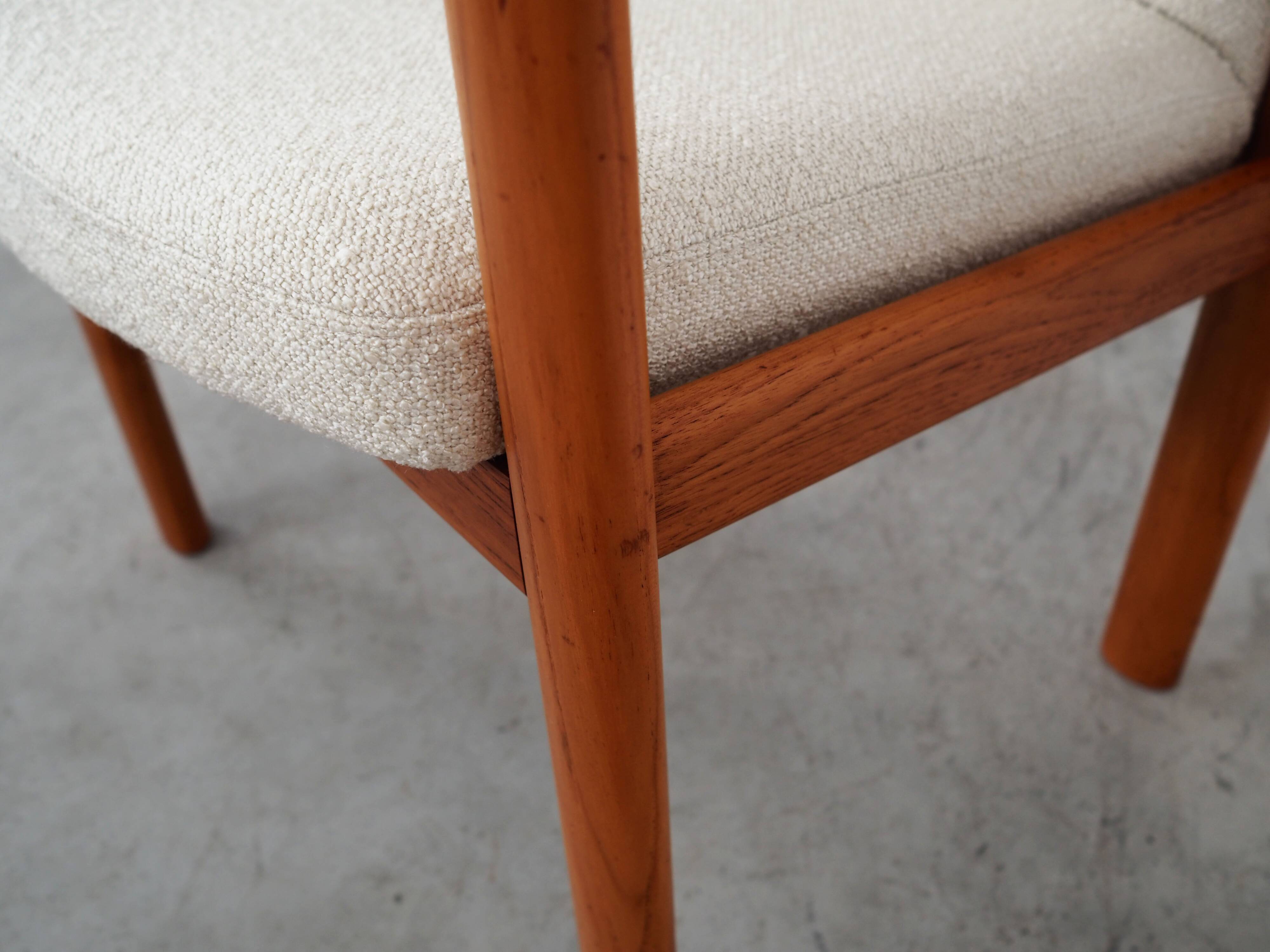 Teak armchair, Danish design, 1970s, production: Denmark
