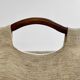 Vintage curved rattan magazine rack – 1960s