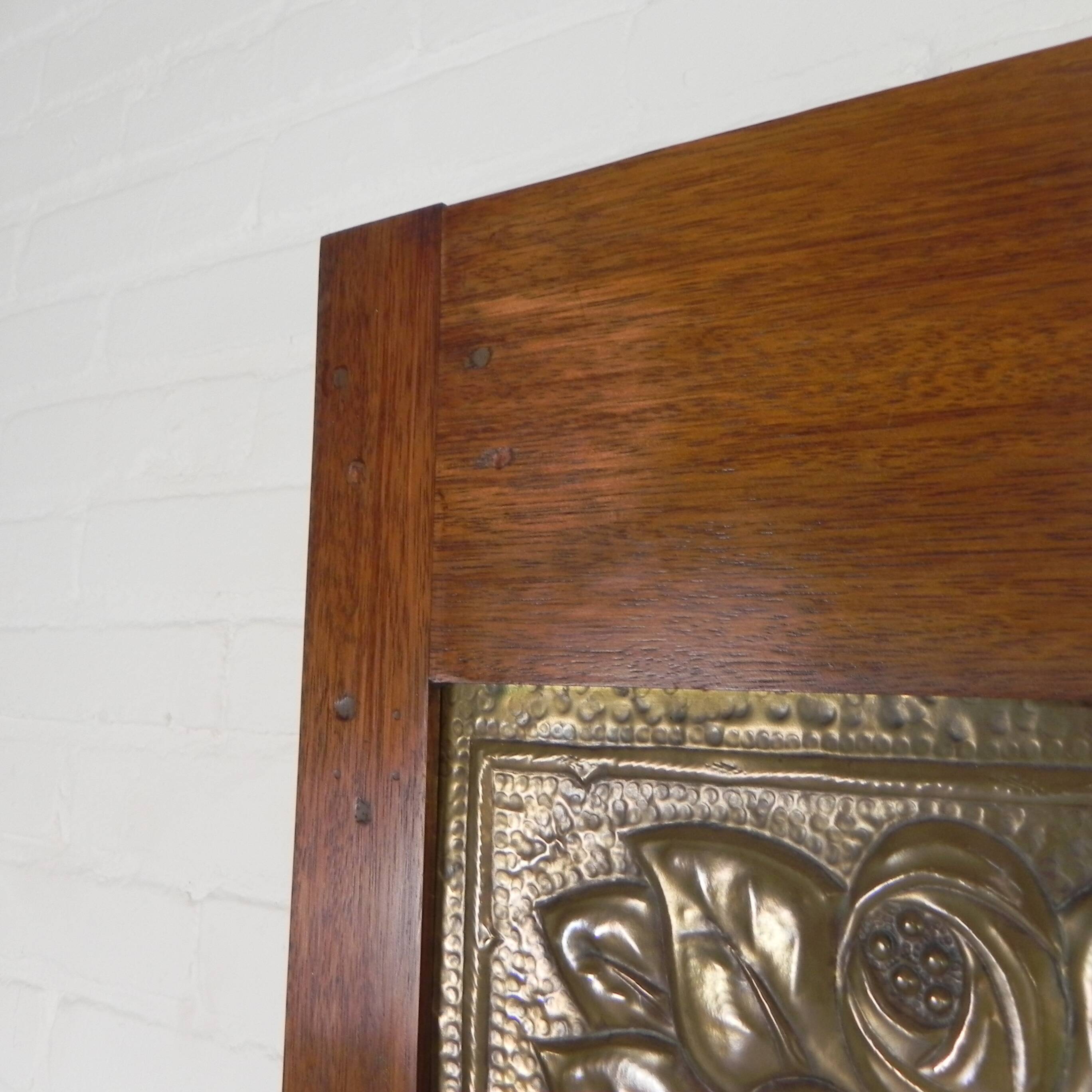 Standing Art Deco wall coat rack with mirrors and marble plates, 1930s