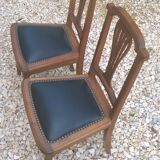 Paire de chaises Art Déco