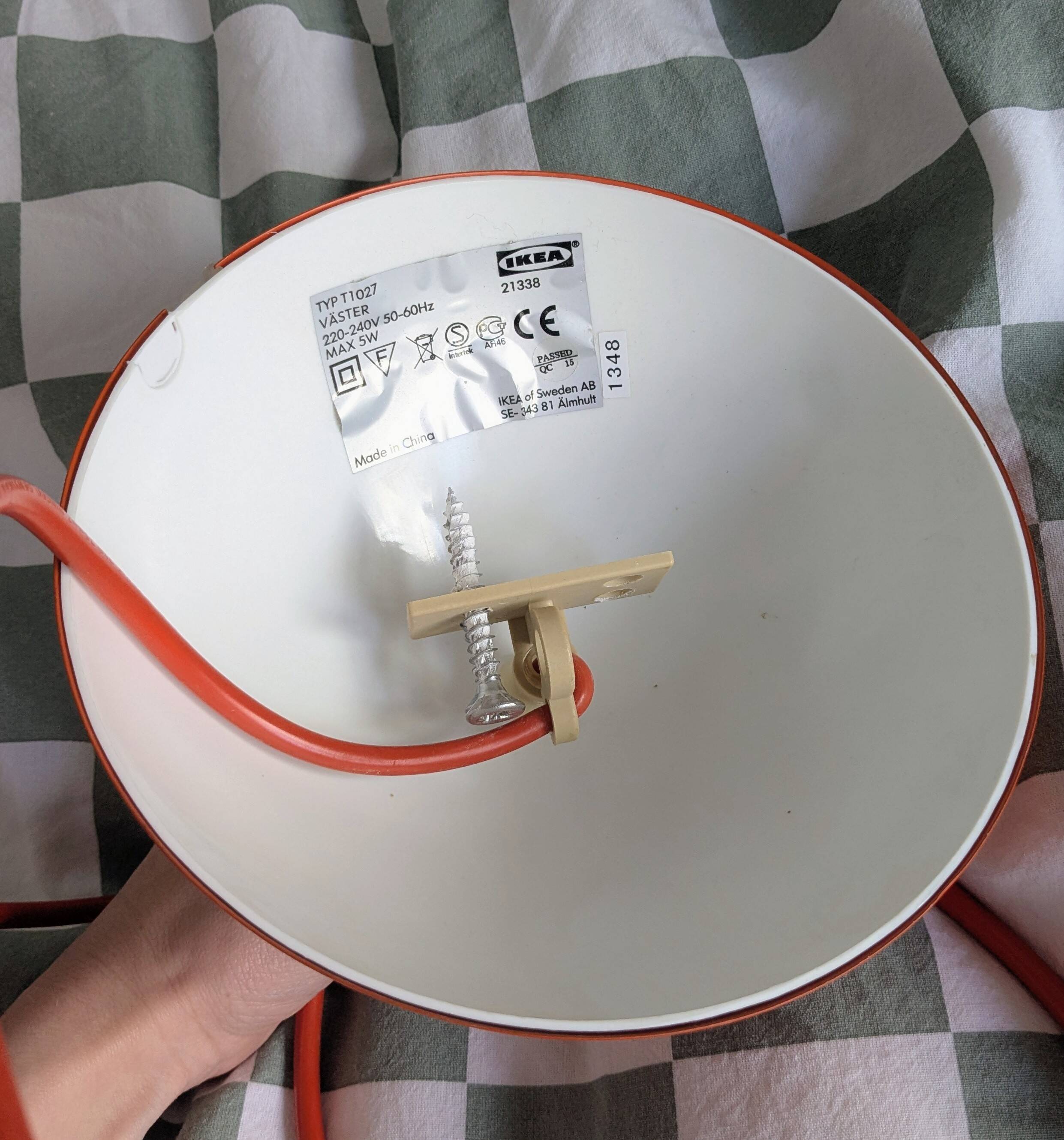 IKEA Väster Collector lampshade