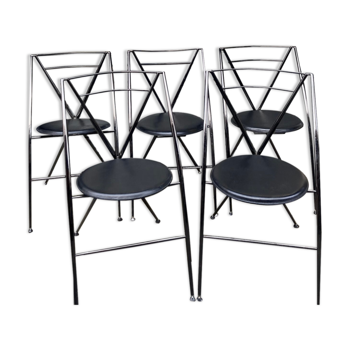 5 chairs, Cinderella by Yamakado