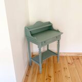 Vintage painted wood dressing table