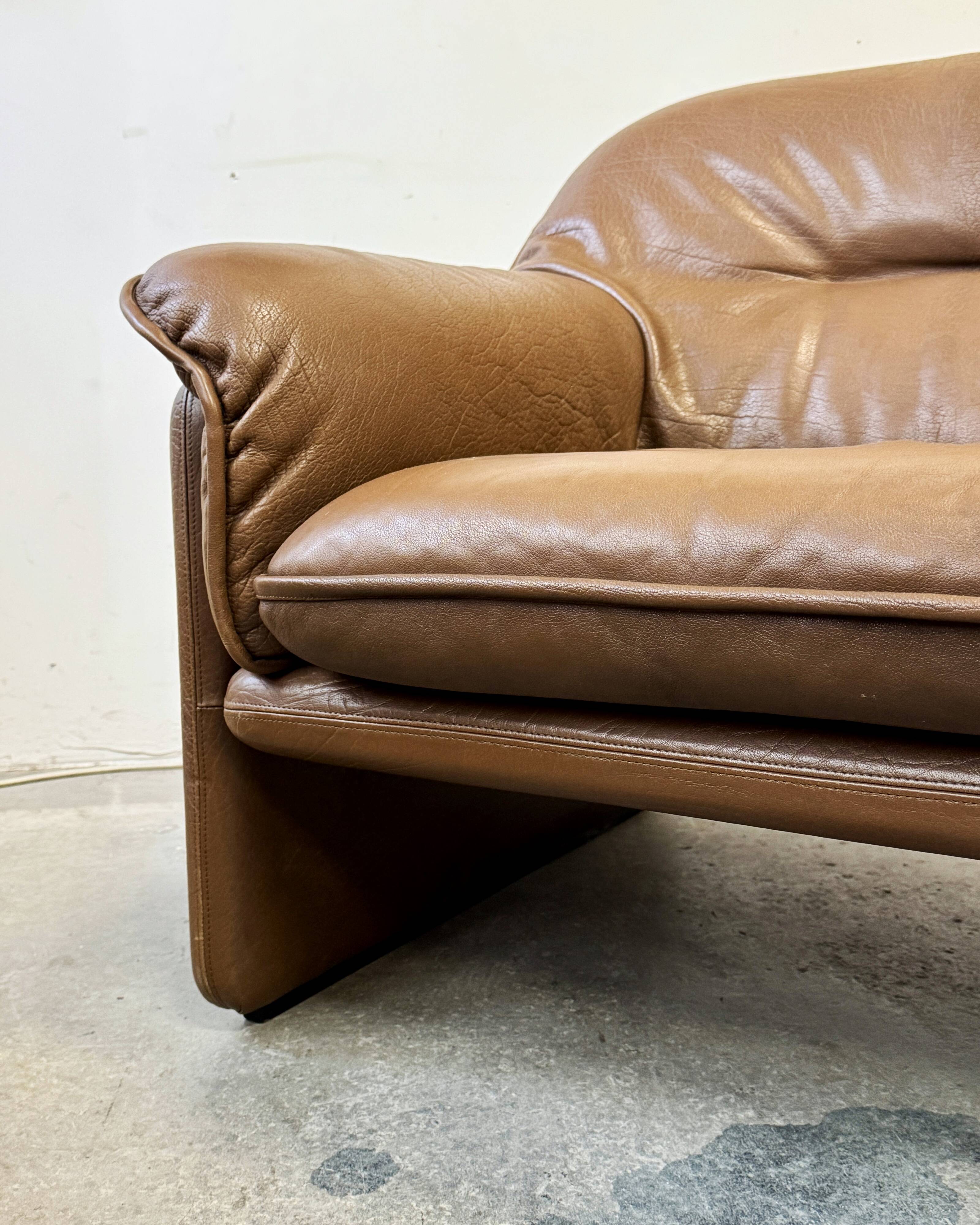 Sofa model DS-16, De Sede, Switzerland, 1960s/1970s, mid-century, vintage