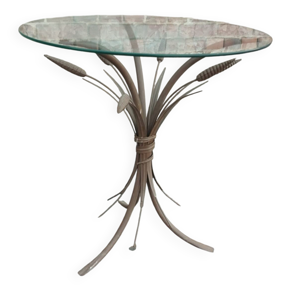 Table de chevet ancien vintage style louis xvi