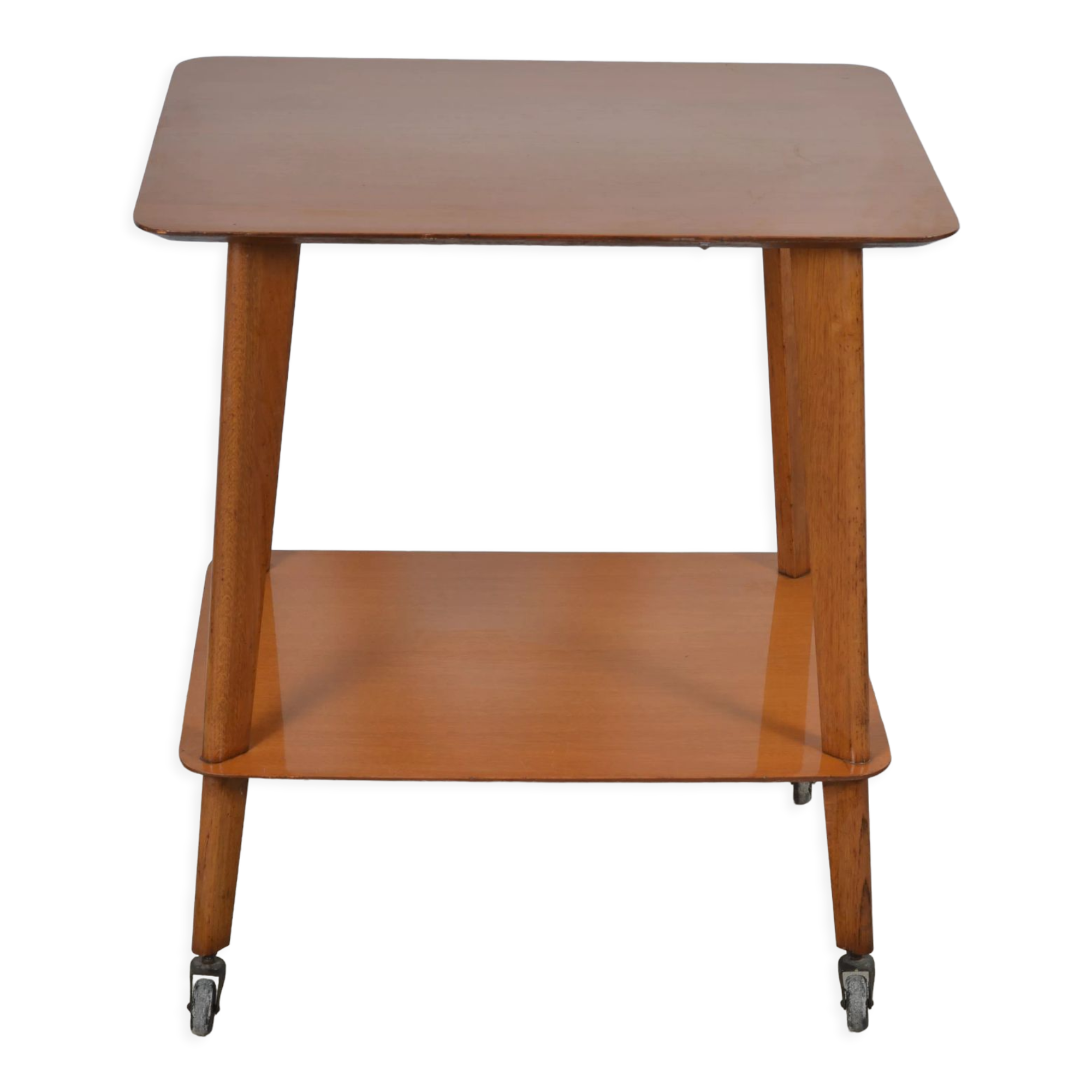 Rolling service feet compass