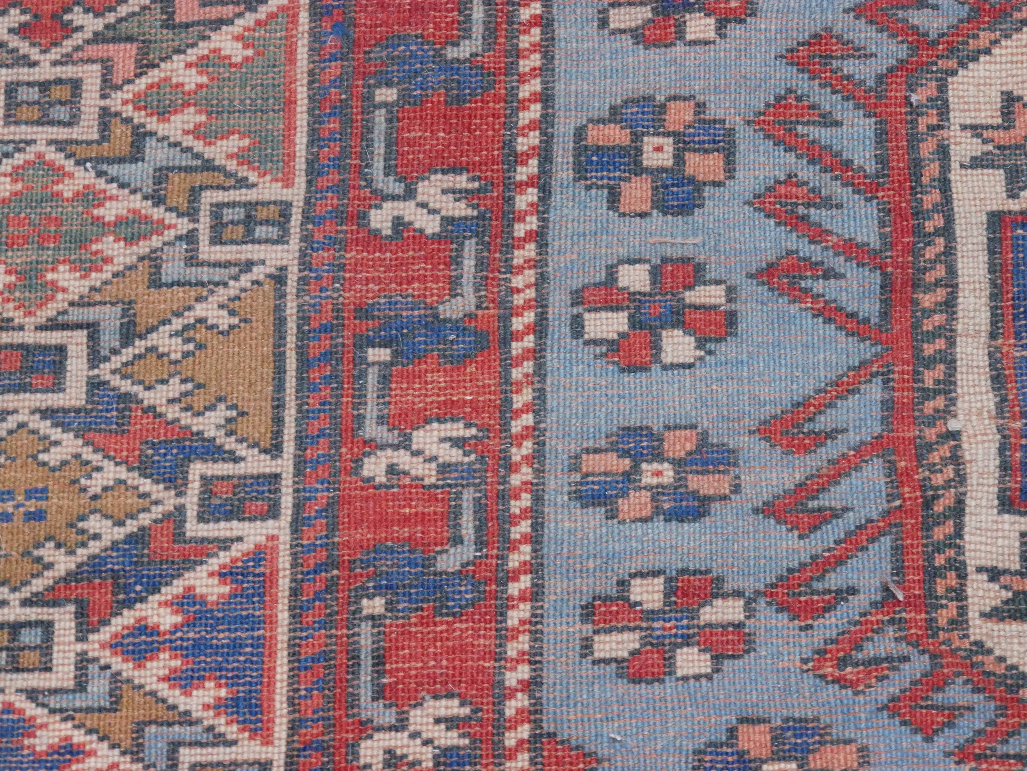 Oriental carpet handmade Turkish Vintage Bergamo