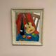 Swedish Oil on Canvas – “Still Life with Guitar and Wine Bottle”