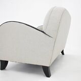 1940s Italian Newly Upholstered Two Seat Sofa