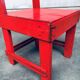 De Stijl Movement Design Red Chair attributed to Jan Wils, Netherlands, 1920s