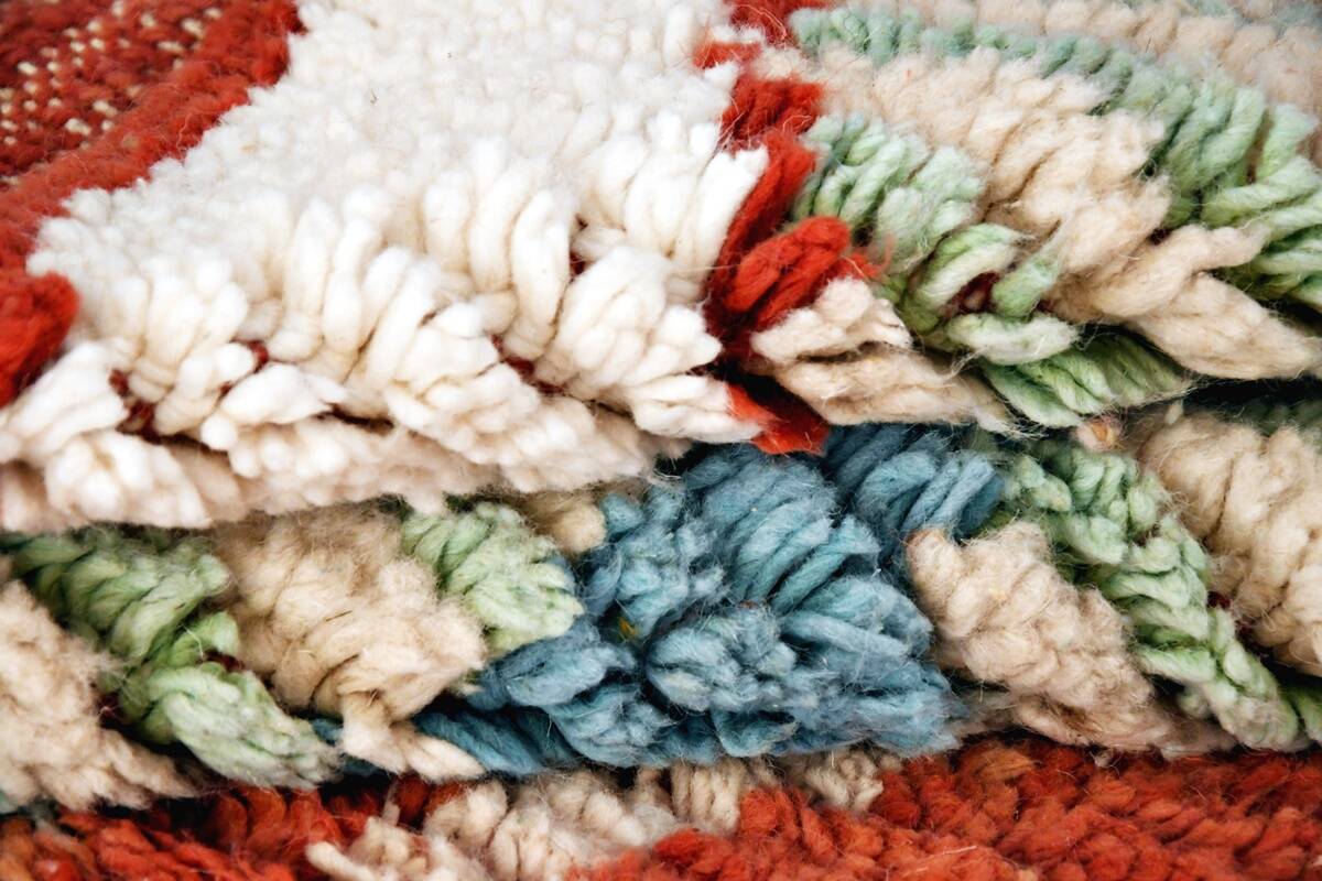 Moroccan Berber carpet hallway Boujaad 280 x 84 cm New