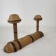 Vintage wooden coat rack