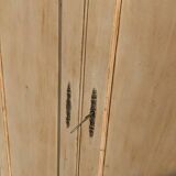 Natural wood wardrobe