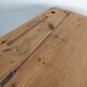 Striped pine office counter