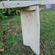 Old farm bench
