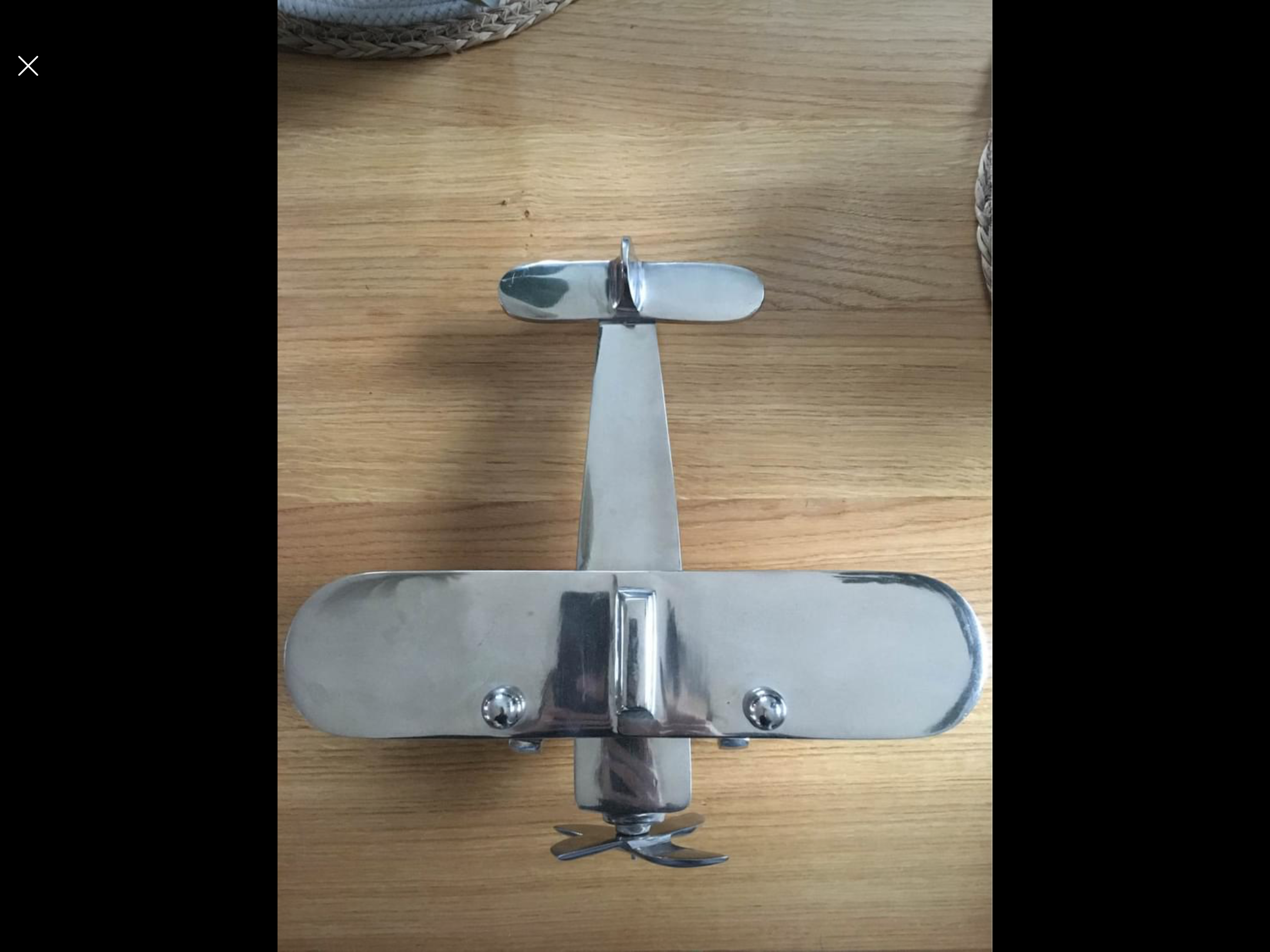 Metal plane