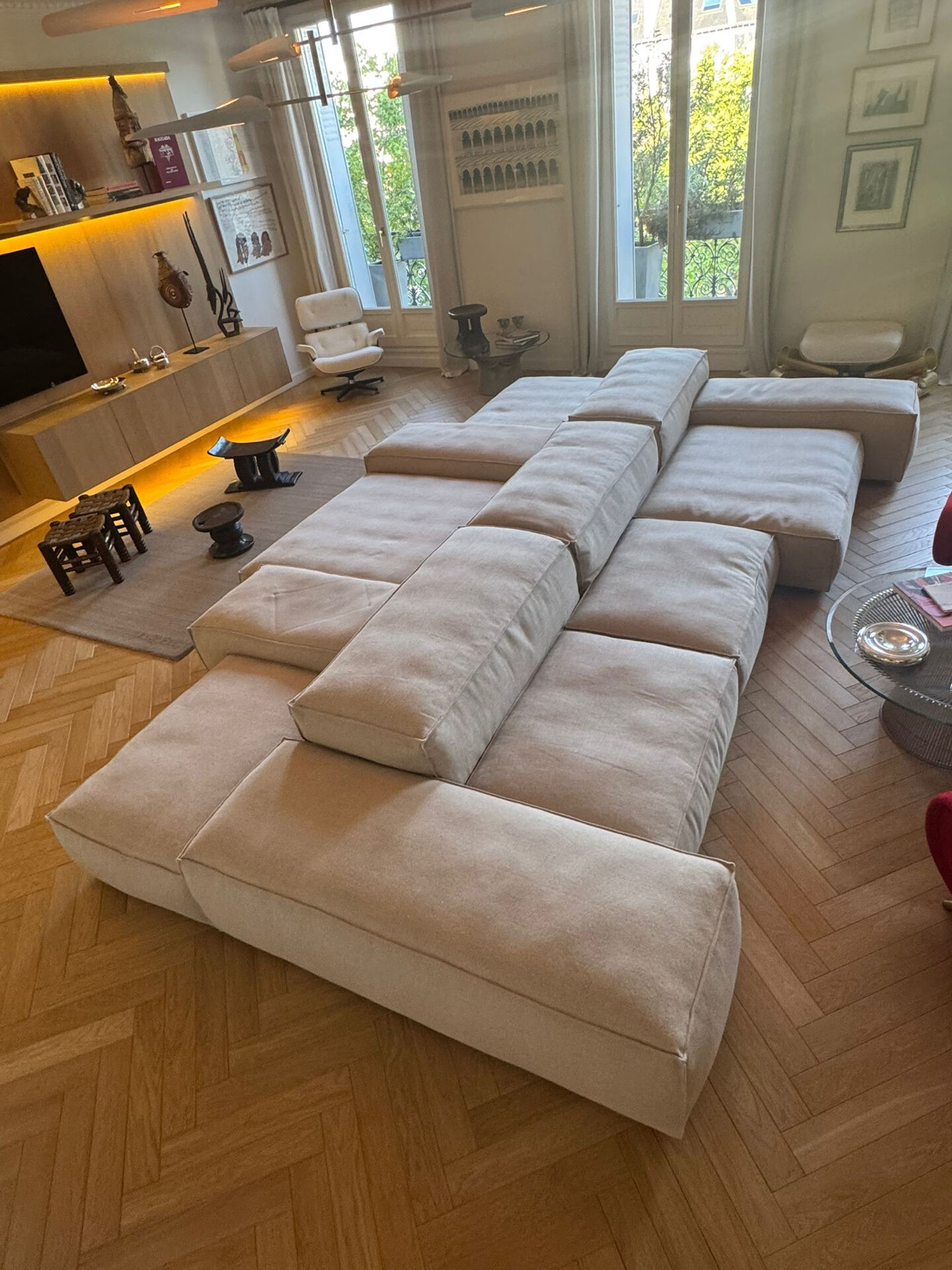 Canapé modulable contemporain Extra Soft Living Divani Sofa