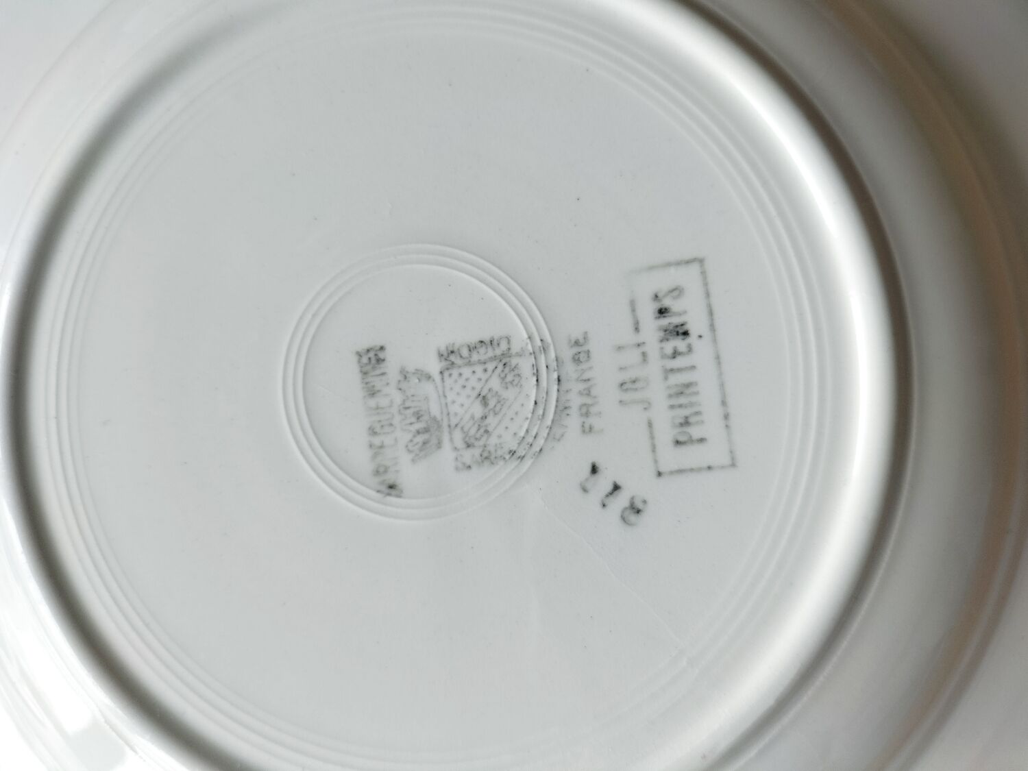 Sarreguemines Diguoin plates