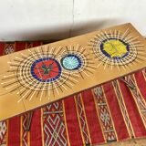 Table basse vintage - double plateau - Adri