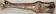I030 Sugar tongs in silver-plated rock – Louis XV style